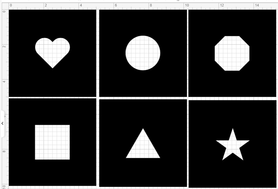 Basic Shapes Stencil Pack